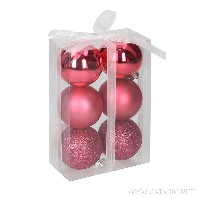 Weihnachtsbaumkugeln Set 6cm, 6/1 