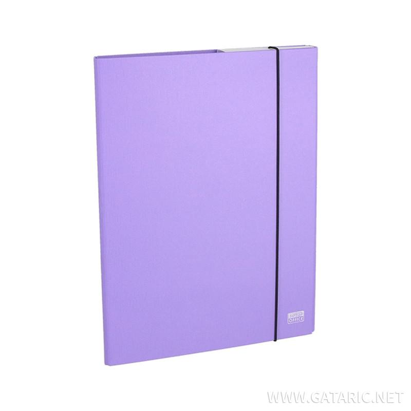 Mapa Box sa Gumom A4 PP 30mm, Crvena 