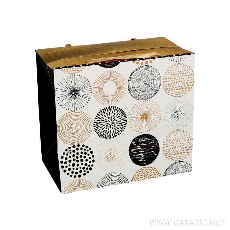 Geschenktragetasche ''Circles'', L 