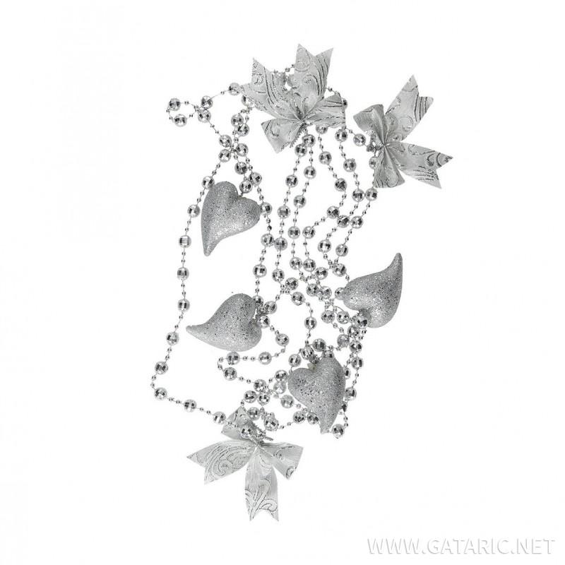 New year decorative chain ''Heart''