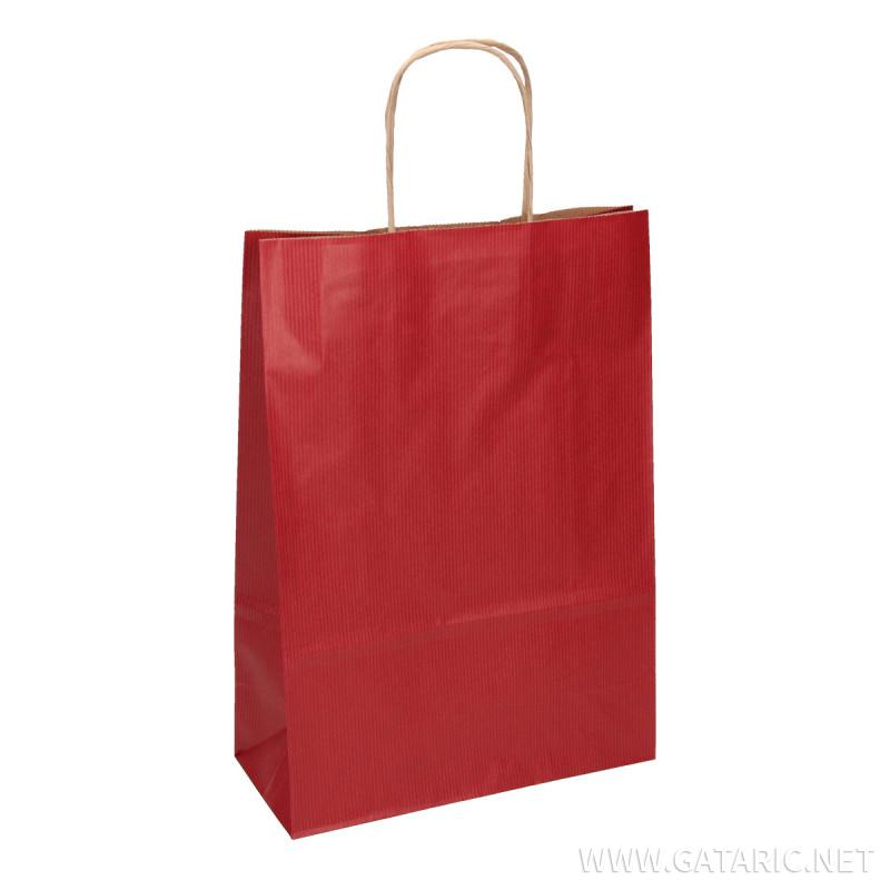 Poklon vrećica ''Natron'' XL, Crvena 
