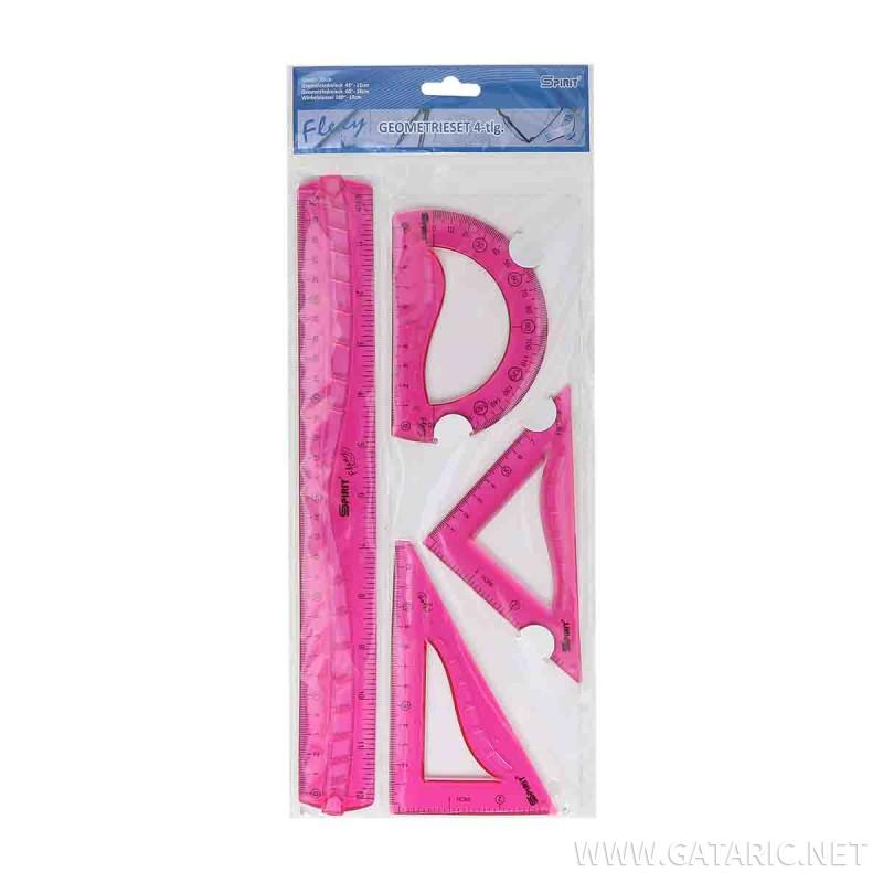 Ruler set ''Flexy'', 30cm