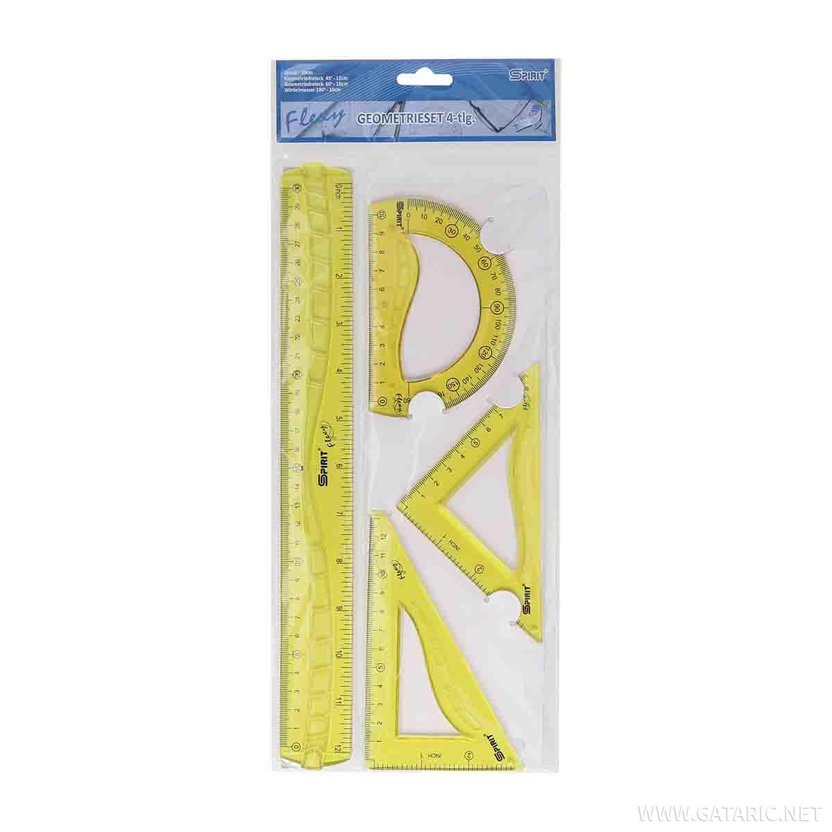 Ruler set ''Flexy'', 30cm