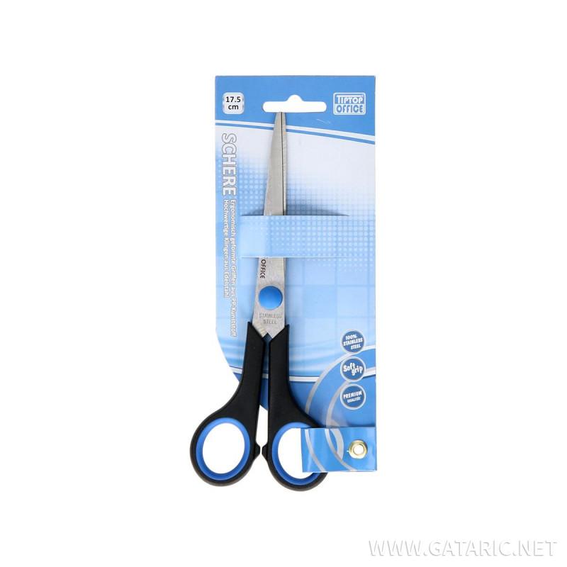 Office Scissors ''Soft Grip'', 17.5cm 