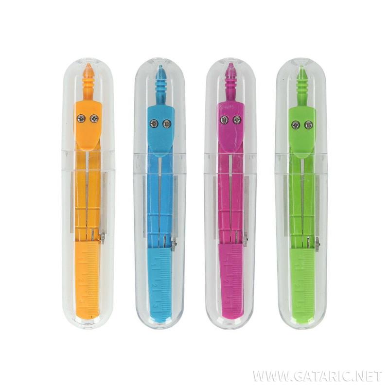 Compass, PVC tube, assorted 