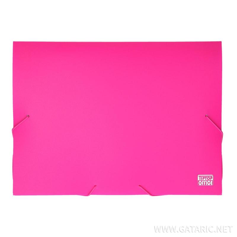 Document File with Elastic Band ''Box'', PP A4
