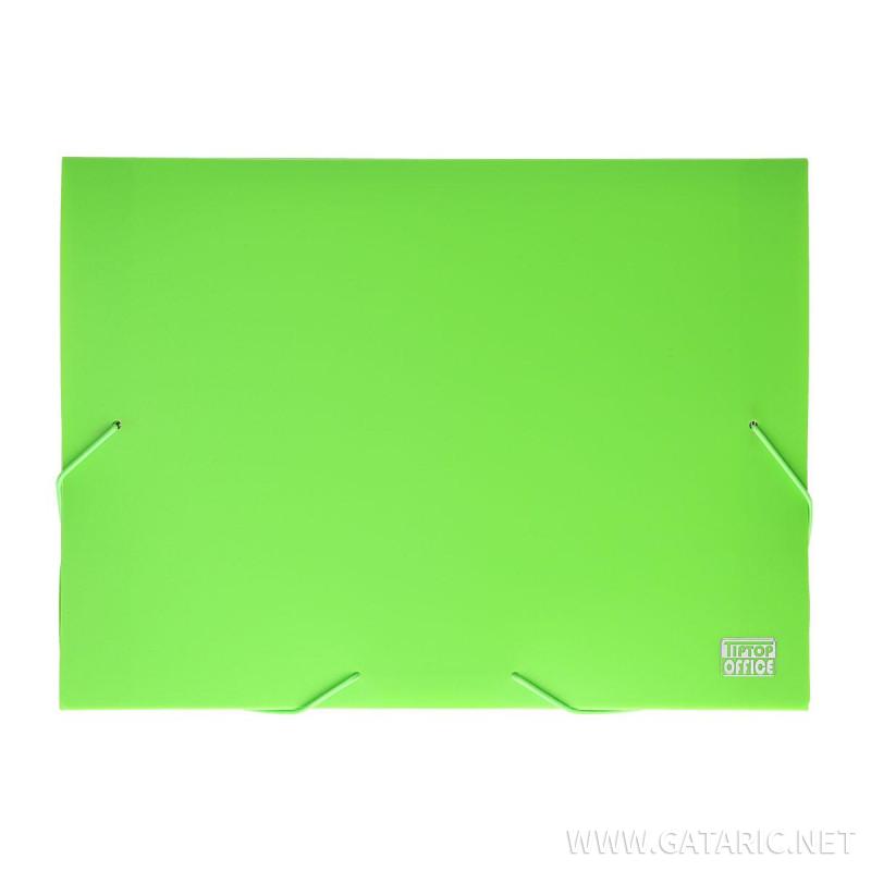 Document FIle with Elastic Band, PP A4