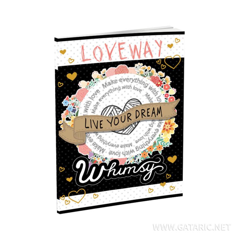Notebook A4 MP Diamonds, 52 pages