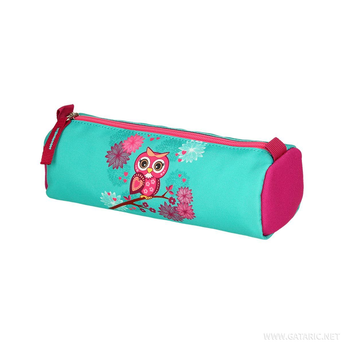 School bag set ''Owl'', LED lock buckle