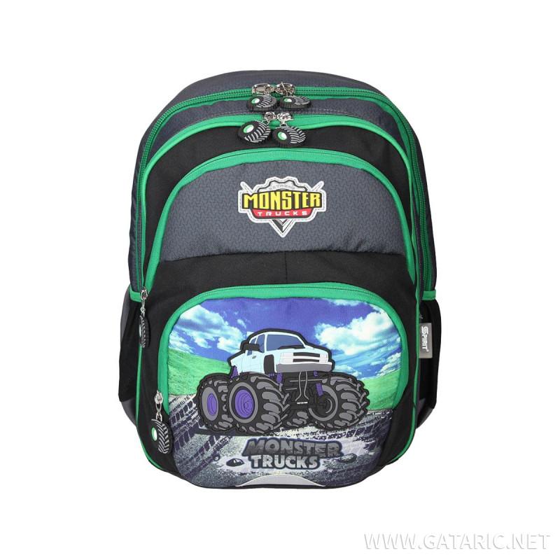 School bag ''MONSTER TRUCK'' (KIDS Collection) 