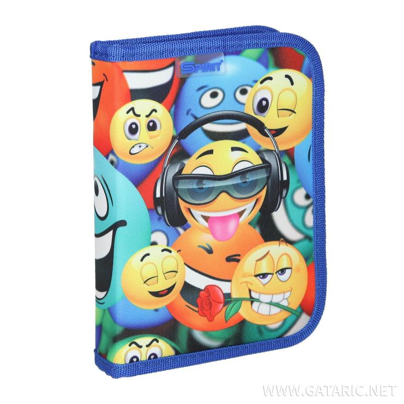 Prazna pernica ''HAPPY SMILE'', 1 zip 