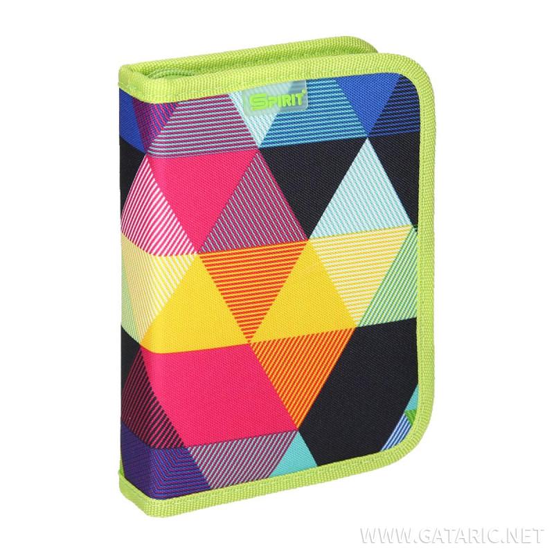 Pencil case ''SQUARES'', 1-Zipper
