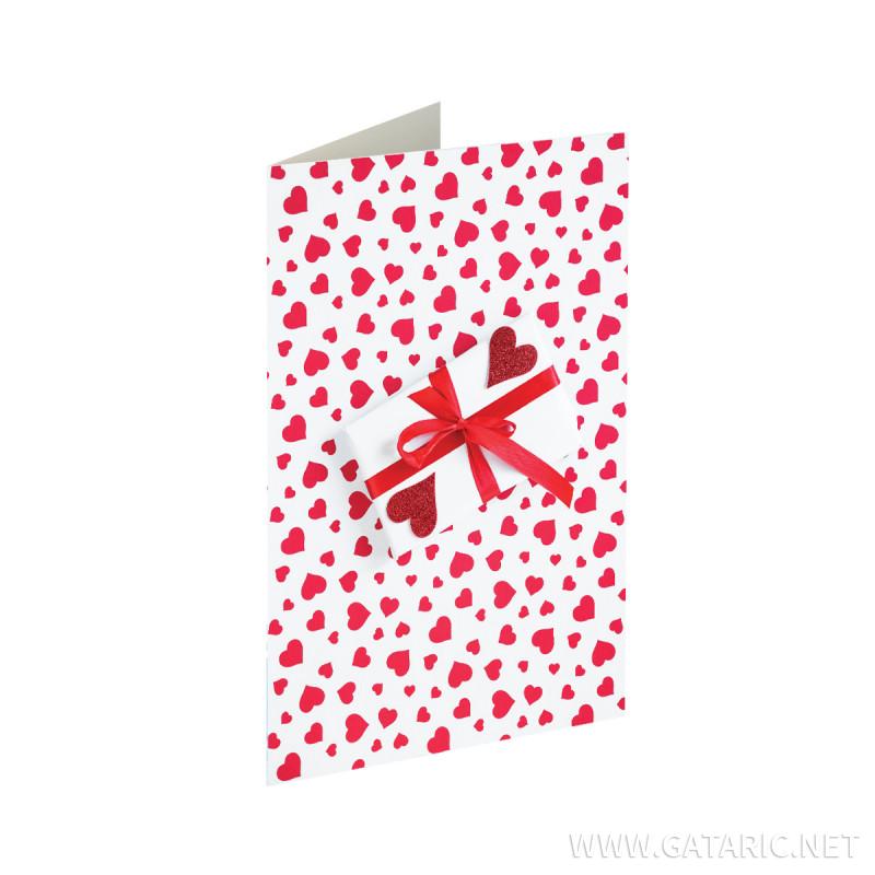 Greeting card 3D ''Love 03''