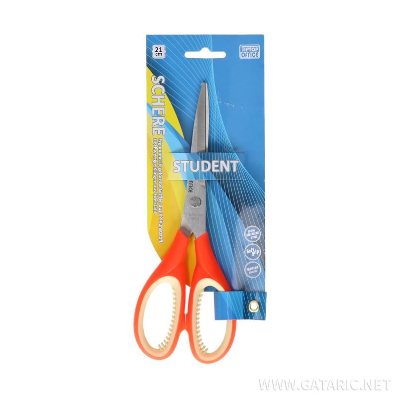 Scissors ''Soft Grip Student'', 21cm 