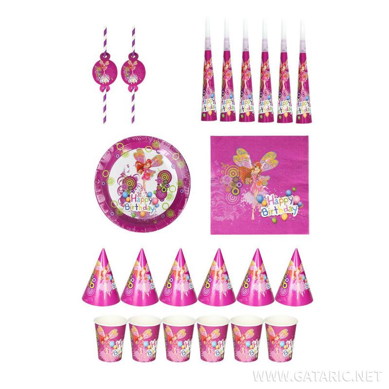 Party set ''FAIRY'', 6-pcs 