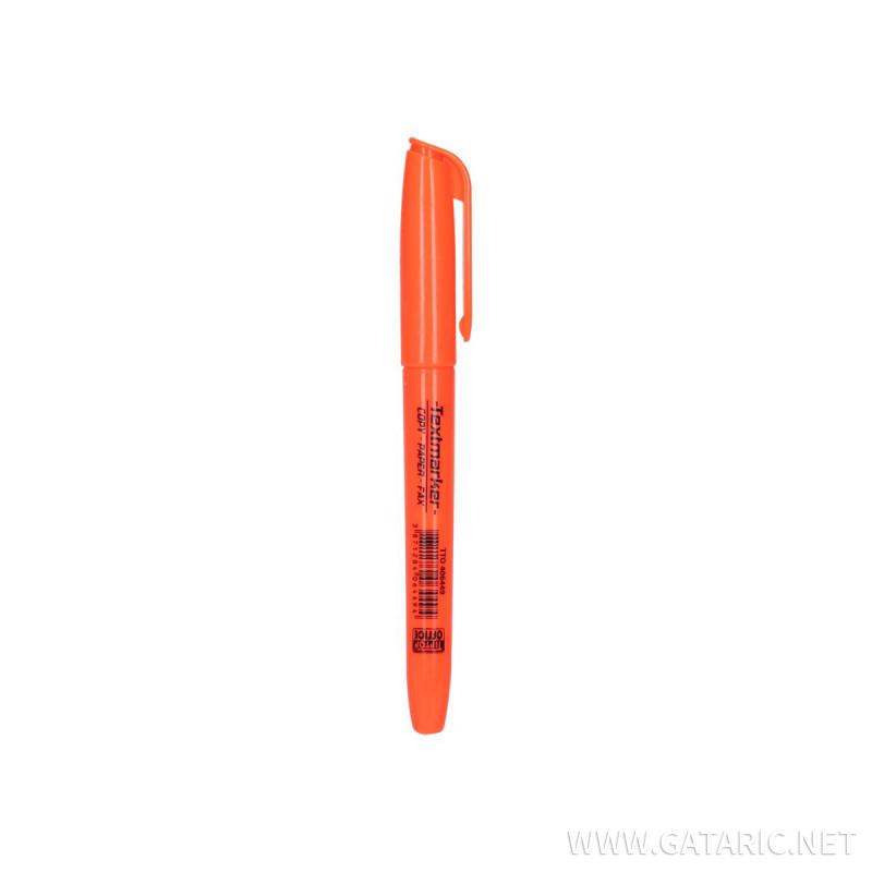 Highlighter Pen, Chisel Tip, Neon Orange