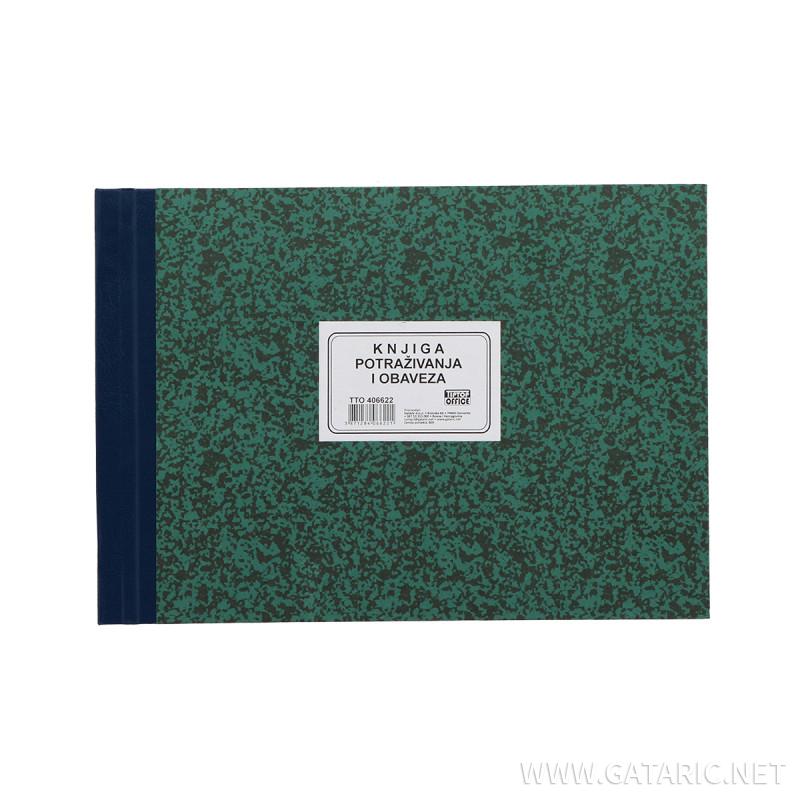 Knjiga evidencije potraživanje i obaveza A4 