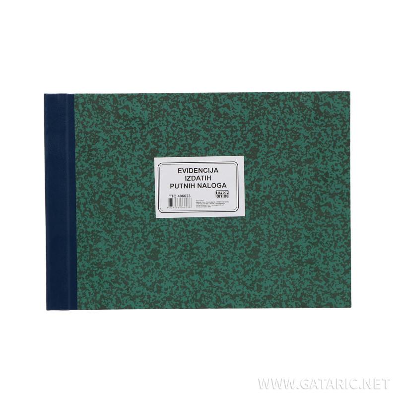 Knjiga evidencija putnih naloga A4, Ofset 