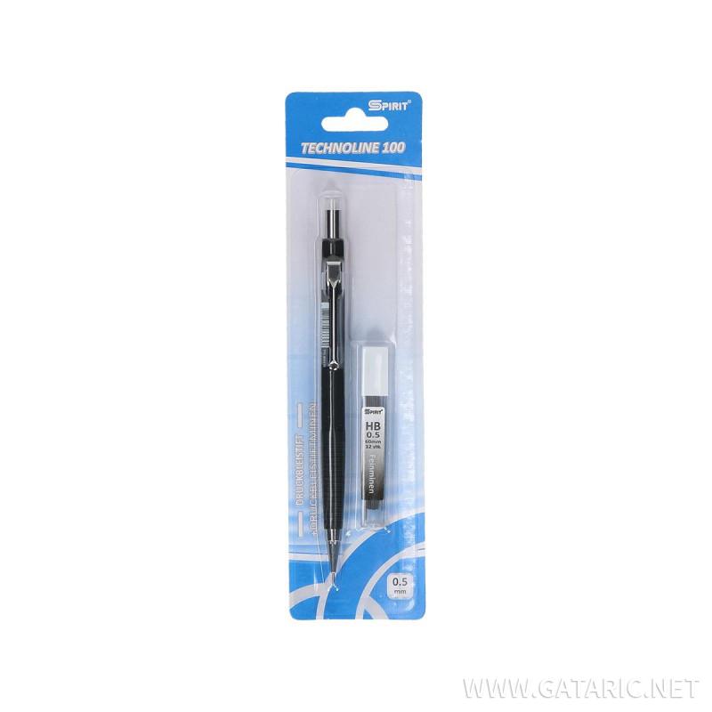 Mechanical Pencil ''Technoline 100''+ HB 0.5 Mine 