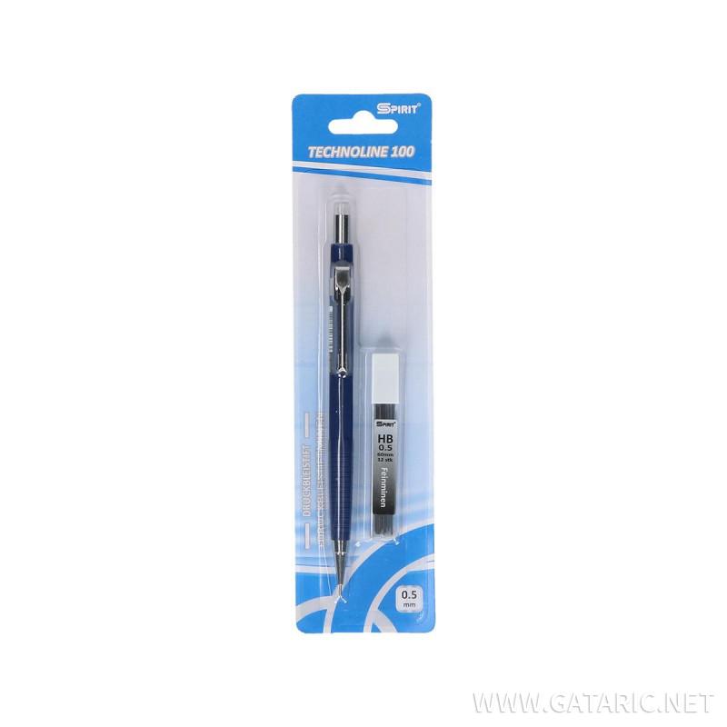 Mechanical Pencil ''Technoline 100''+ HB 0.5 Mine 