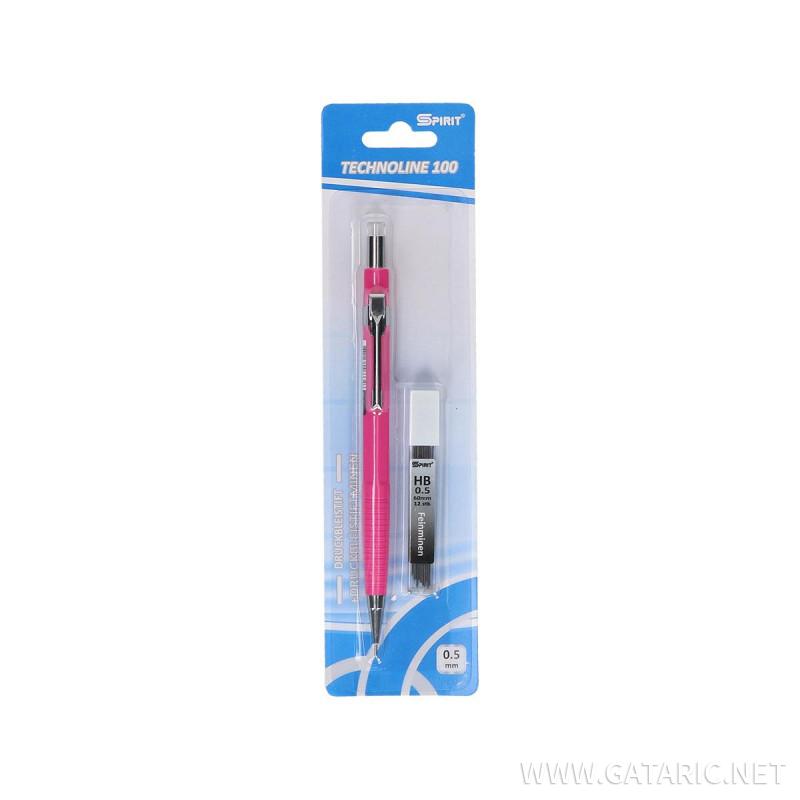 Mechanical Pencil ''Technoline 100''+ HB 0.5 Mine 