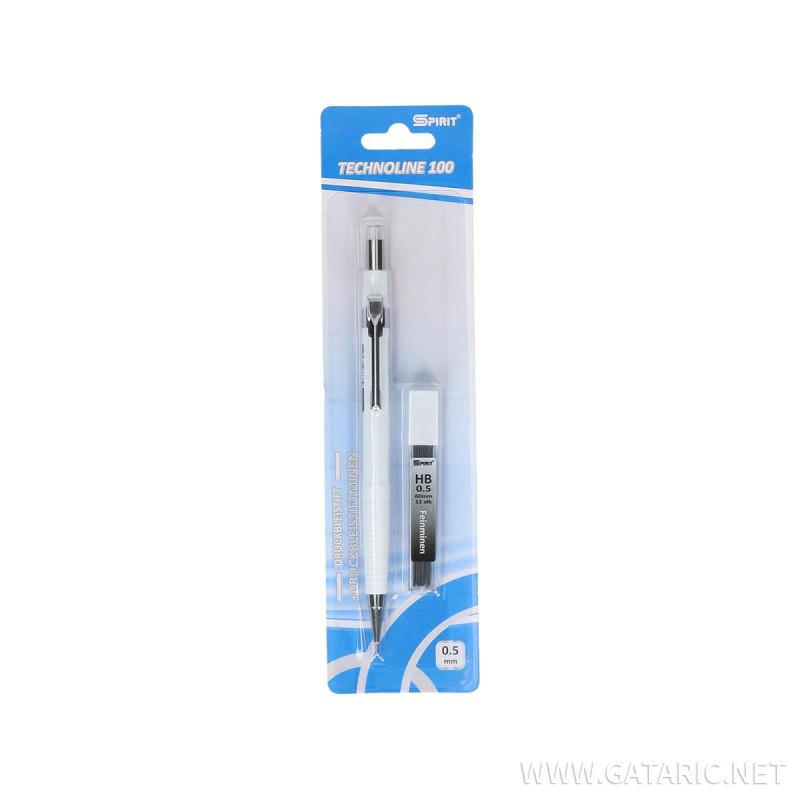 Mechanical Pencil ''Technoline 100''+ HB 0.5 Mine 