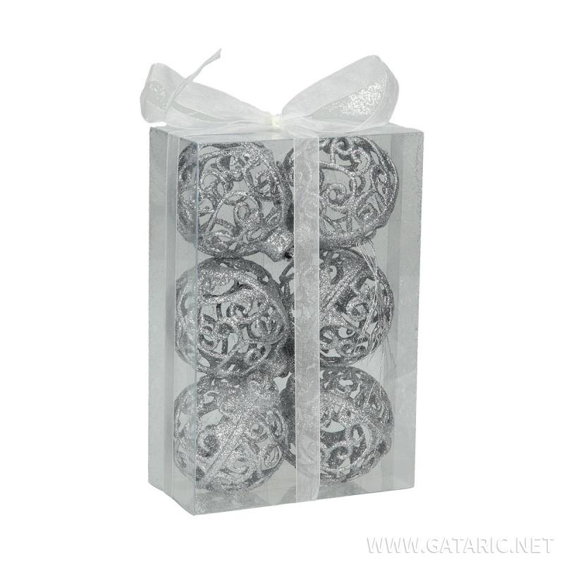 New Year Ball set 6cm, 6/1 