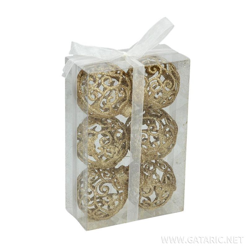 New Year Ball set 6cm, 6/1