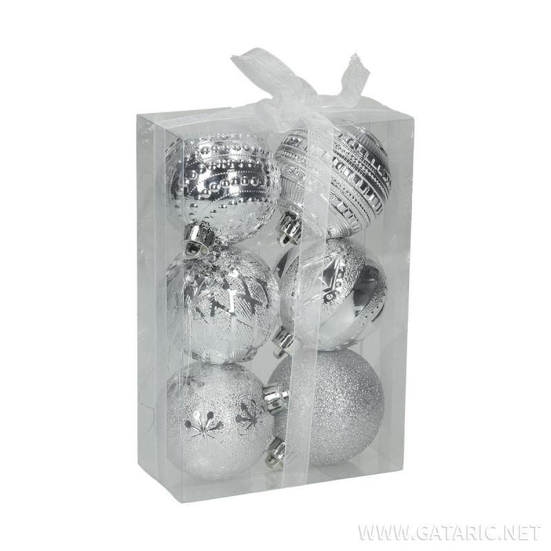 New Yer Ball set 6cm, 6/1 