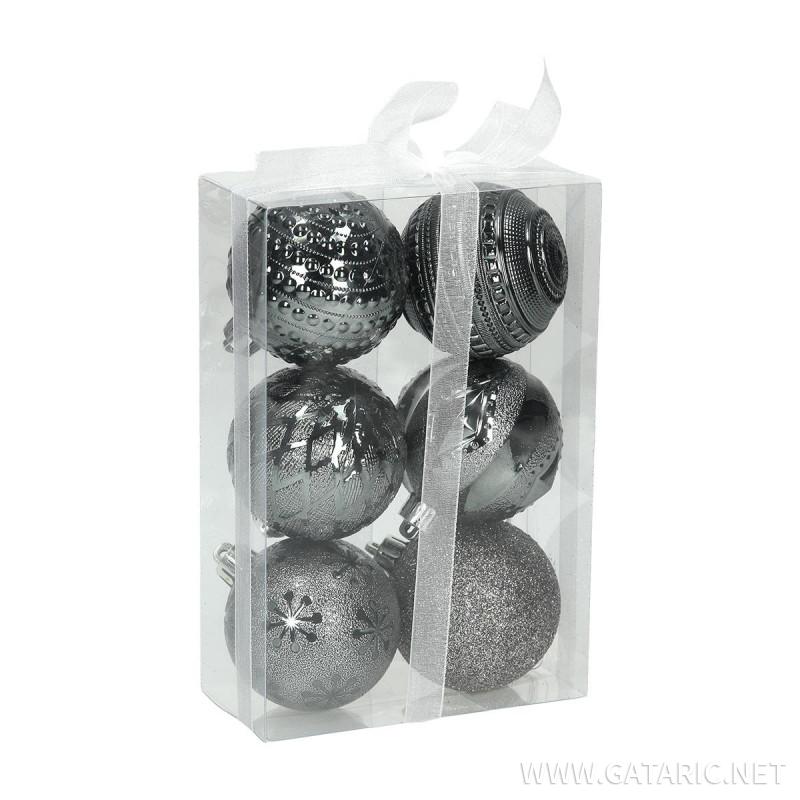 New Year Ball set 6cm, 6/1