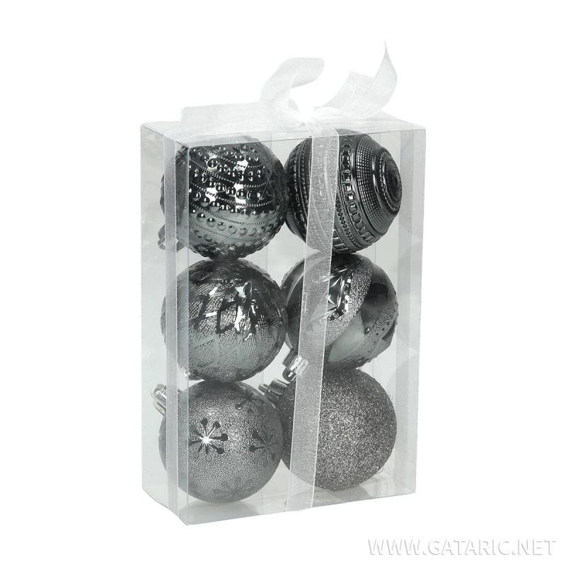 New Year Ball set 6cm, 6/1 