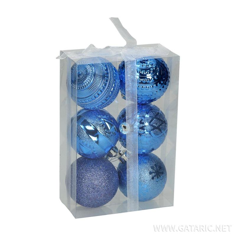 New Year Ball set 6cm, 6/1 