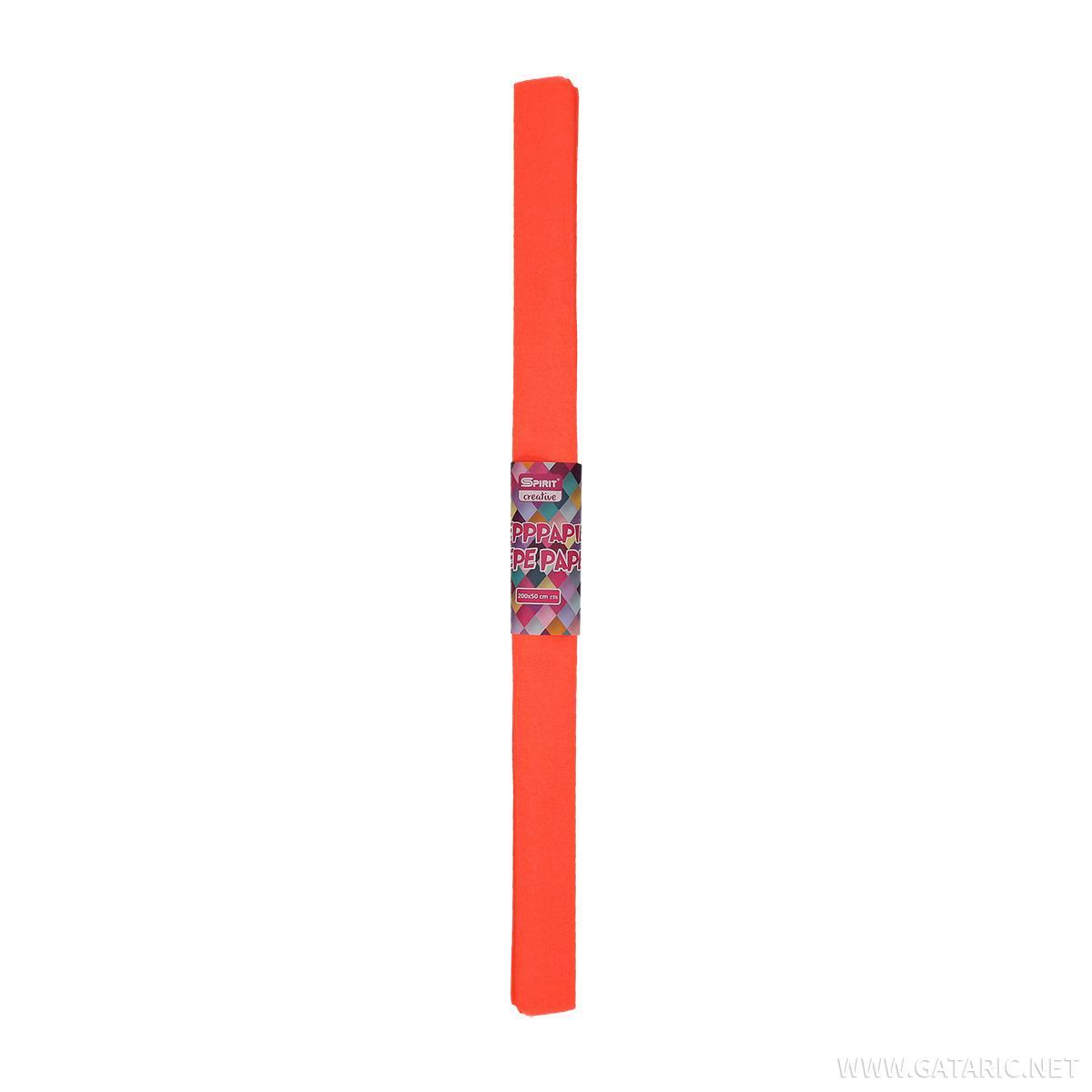 Crepe paper ''FLUO'', 200x50cm