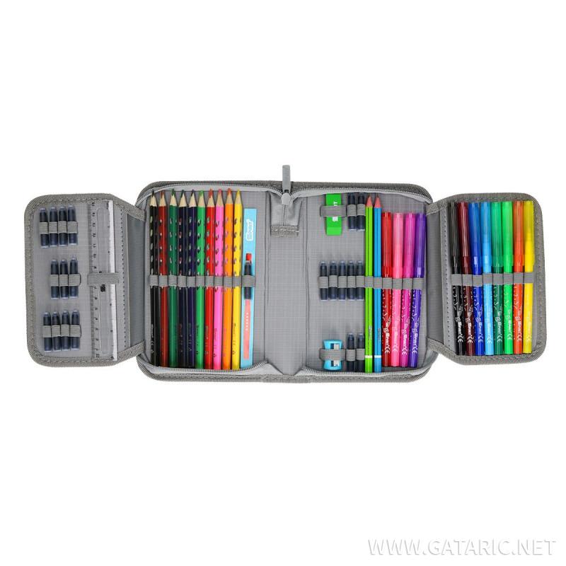 Pencil case 3D ''POLICE'' 1-Zipper, 50-pcs