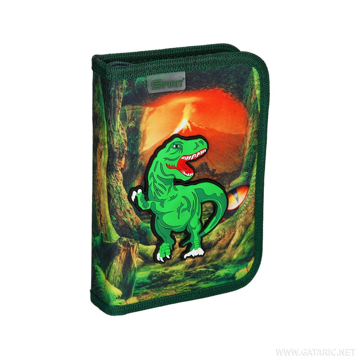 Pencil case 3D ''T-Rex'', 1 zipper