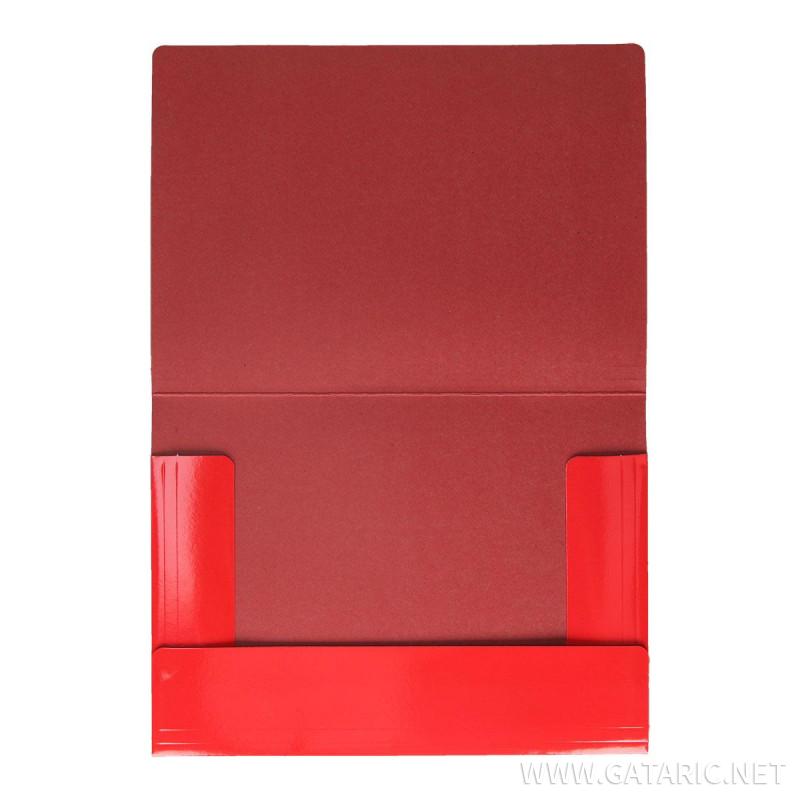 Fascikla Kartonska sa Gumom A4 600 gr, Crvena 