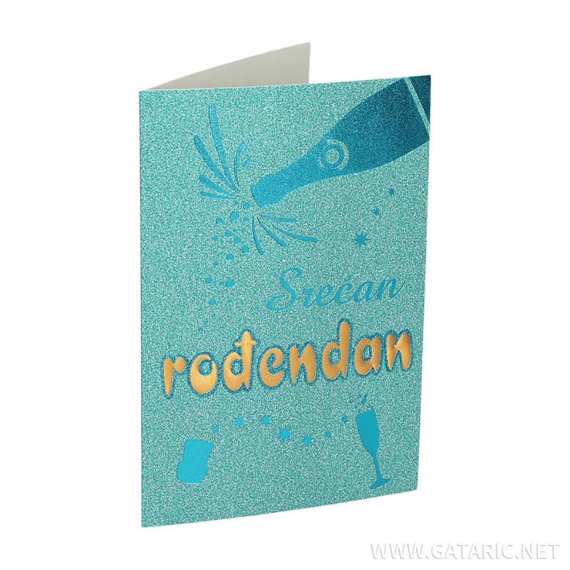 Greeting card 3D ''Happy Birthday 28''