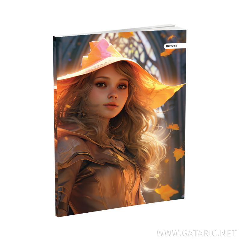 Notebook Premium A5 ''Girls'', soft covers, 52 sheets, lines