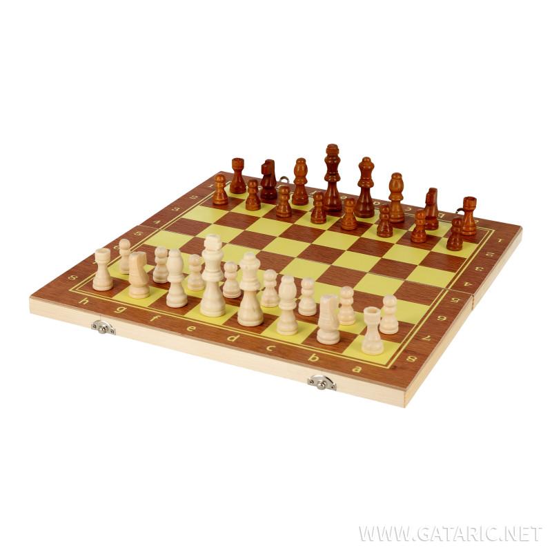 Wooden chess 3/1 