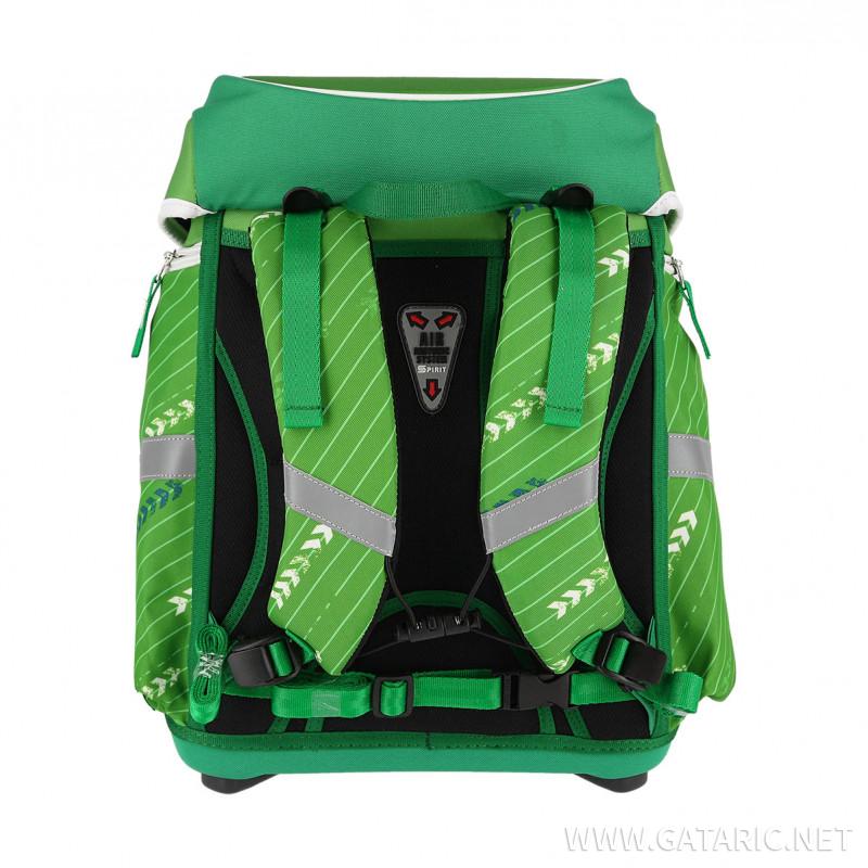 Torba Set ''FOOTBALL GREEN'' SMART 5-delova (LED kopča) 