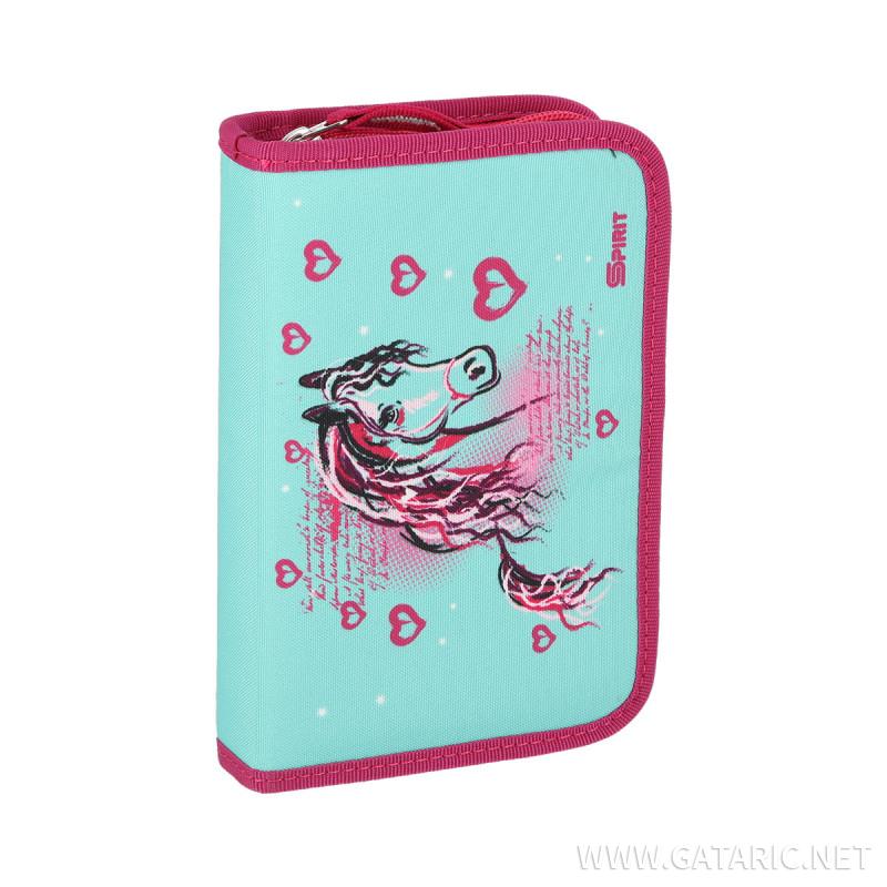 School bag set ''HORSE''MAXX 5-Pcs (LED buckle)
