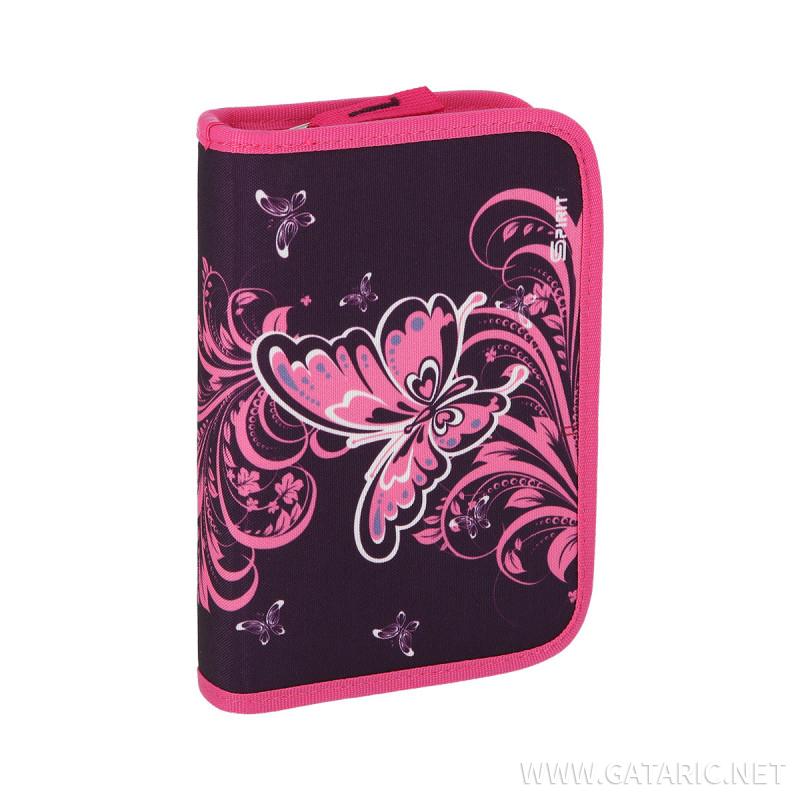 School bag set ''BUTTERFLY'' MAXX 5-pcs (LED buckle) 