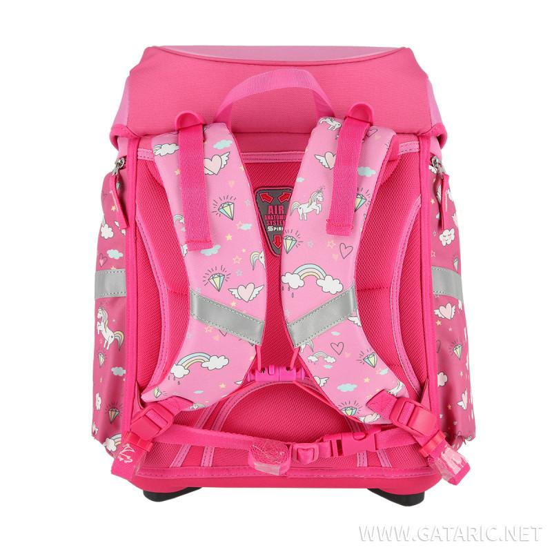 School bag set ''MAGICAL 3D'' SMART 5-pcs (LED buckle)