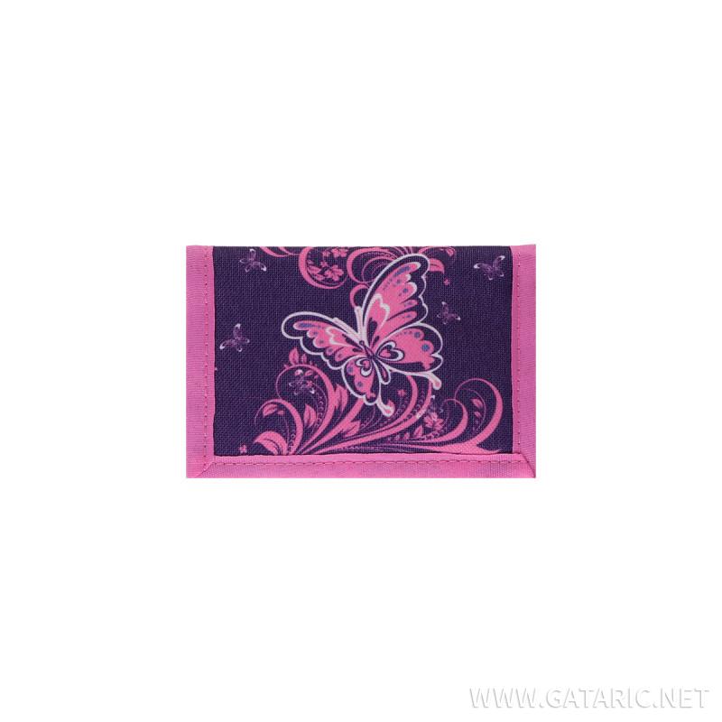 Kids wallet ''BUTTERFLY PURPLE''