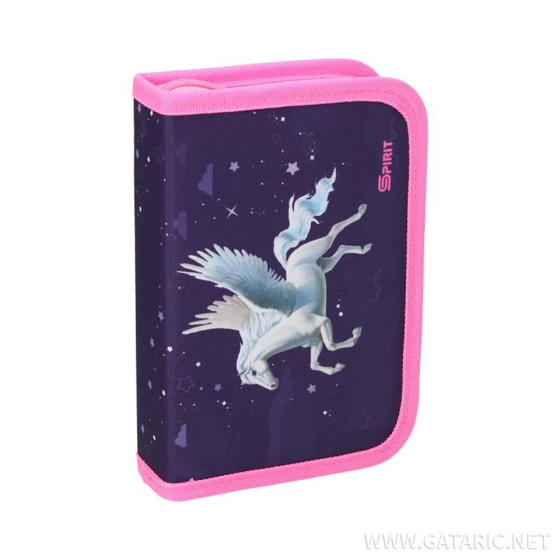 Pencil case ''PEGASUS'', 1-Zipper, 24-pcs 