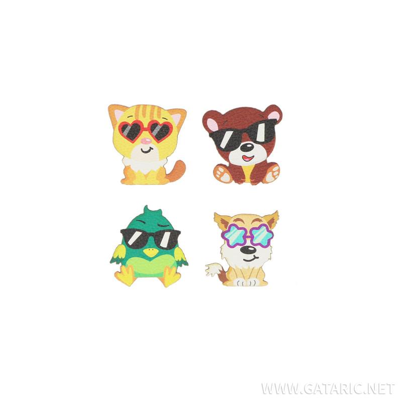 Sticker ''Animals'' Patch Me 4/1 (Blister)
