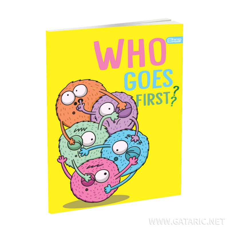 School Notebook A5, Soft cover, Squared, Monster II, 52 sheets