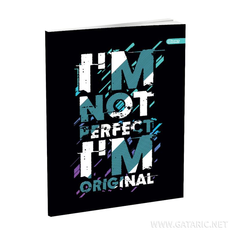 School Notebook A4, Soft cover, Lines, Quotes II, 52 Sheets