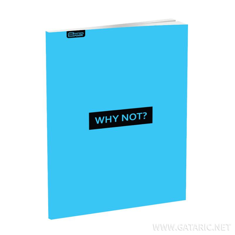 School Notebook A5, Soft cover, Lines, Quotes III, 52 Sheets