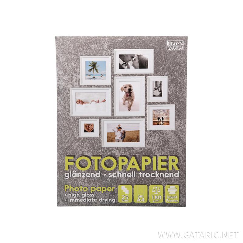 Foto papir A4 25/1 180g 